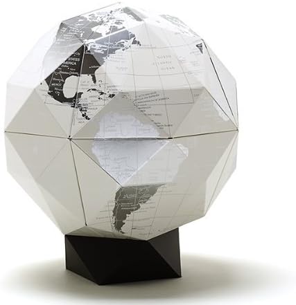 Geography Globe 80 Sided Platinum Geodesic GG