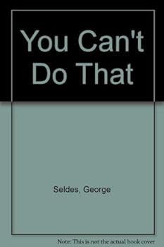 Paperback You Can't Do That Book