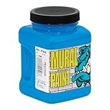 Chroma Acrylic Mural Paint for Interior and Exterior Murals - Lightfast, Mixable, Hard-Wearing Vibrant Pigment, 16 oz Peacock (2506)