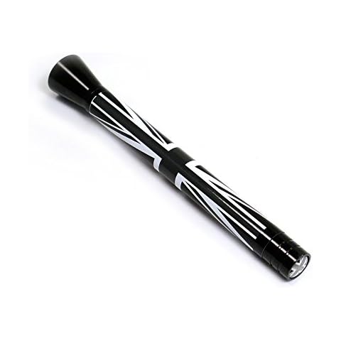 GoBadges EP63 Stubby Antenna 4.25" (Blackjack - for All Mini Cooper Models), 1 Pack Cover