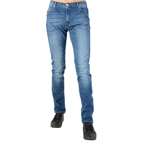 Jean Jego Moos Bleu Kaporal pour homme coupe droite ajustée
