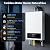 SNDOAS Natural Gas Tankless Water Heater,4.75GPM 102,000BTU Instant Hot Water Heater,18L Forced Exhaust Gas Water Heater Indoor Wall-Mount with LED Display,On Demand Water Heater for Home