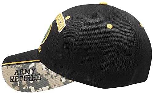 Gorra KYS U.S. Army Retired con Emblema Negro/Camo miniatura 4