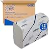 Scott Essential Papierhandt&uuml;cher, 2-lagiges wei&szlig;es Narrowfold-Handtuchpapier, aus FSC-zertifiziertem Papier, 12x 220 Papierhandt&uuml;cher (insg. 2.640), Artikel-Nr. 6603