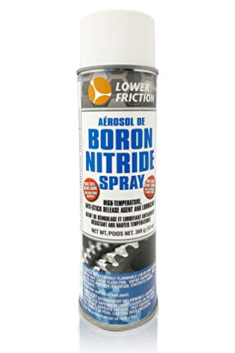 LOWER FRICTION MK-hBN-SP-13OZ Boron Nitride Aerosol Spray Can; 13 oz; 1 can of HbN Aerospray