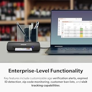 Ambir Technology DS687-AS Duplex A6 ID Card Scanner withAmbirScan