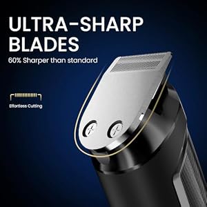Ufree 3-in-1 Beard Trimmer for Men, IPX6 Waterproof Electric Razor — photo 2 of 6