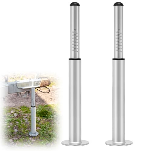 Moxweyeni - Moxweyeni 2 Pack Calibrated Nose Weight Gauge Caravan Trailer, Portable Towing Ball Indicator Tongue Weight Scale for Trailer Safety Checks, Load Capacity 80-350 kg