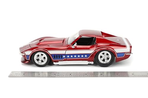 Jada Toys Bigtime Muscle 1:24 1969 Corvette Stingray ZL-1 miniatura 3