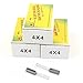 Aexit 4 Pairs Electric Motors Replacement Carbon Brushes 9mm x 4mm x 4mm for Generic Fan Motors Electric Motor