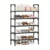 POWROL 5-Tier Metal Adjustable Shoe Racks (5-Tiers)