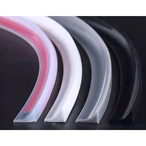 Barrière de Barrage D'eau de Seuil de Douche Pliable, Bande D'étanchéité de Porte de Douche Sans Cadre, Protection Contre Les Éclaboussures D'évier Adaptée à La Baignoire de La Salle de Bain de La C Cover