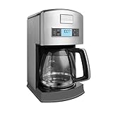Frigidaire Professional Pro-Select Digital 12-Cup Coffee Maker, Stainless Steel FPAD12D7PS