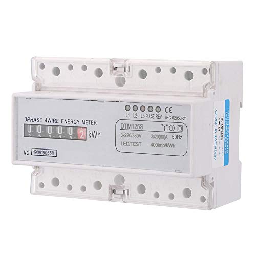 Compteur d'électricité triphasé numérique 20-80A pour économiser - 2