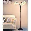 DINGLILIGHTING Floor Lamp Modern for Living: Flexible Gooseneck Floor Lamps Standing for Bedroom Home Office - Tall Floor Lights