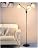 DINGLILIGHTING DLLT Modern Reading Floor Lamp, 3-Light with Adjustable Flexible Gooseneck Tree St...