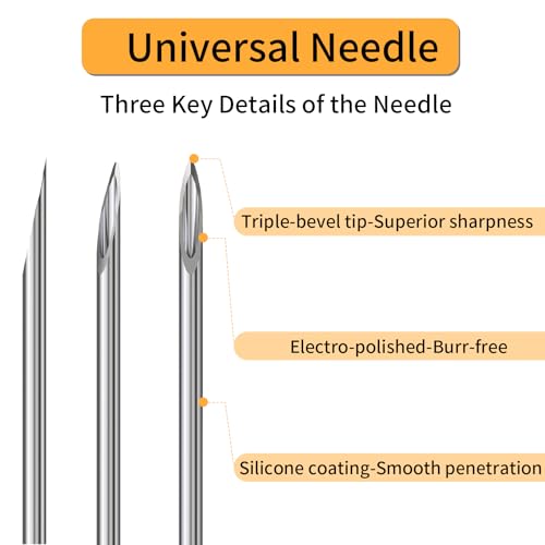 5ml/cc Luer Lock Syringes with 25Ga 1 Inch Needle, Individually Sealed Packed Lab Supplies, Pack of 20 - Thumbnail 5