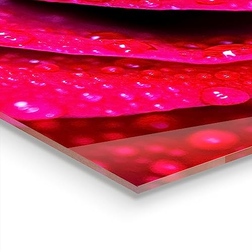 Cuisine décoration murale avec le panneau autocollant rose Wallfluent