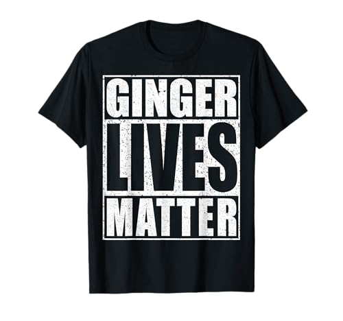 Ginger Lives Matter Camisa Beber Hombres Mujeres Día de San Patricio Camiseta