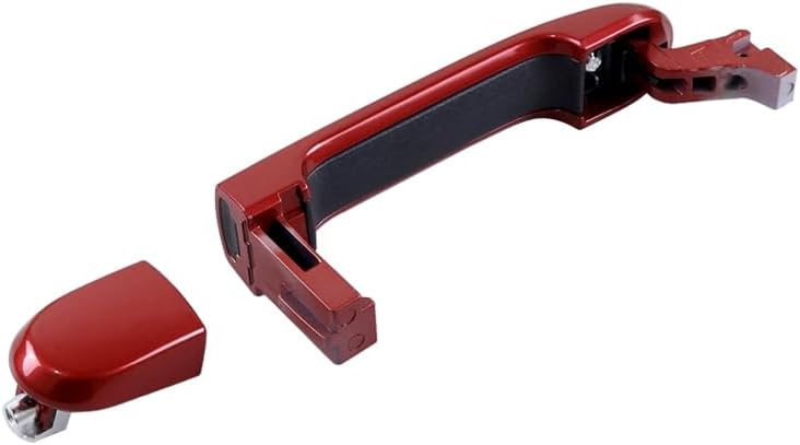 Red 1 Lot 4 Doors Exterior Handle Door Outer Handle Compatible with Nissan Versa 2007-2012