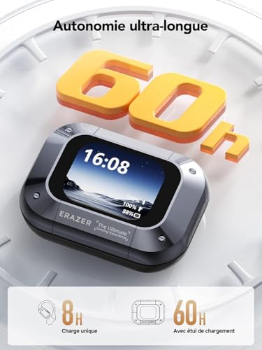 Relxhome AI Kopfhörer Übersetzer, 3-in-1Translator Earbuds, Bluetooth 5.4 Sprachübersetzer für 134 Sprachen mit App, 60Std, 5Übersetzungsmodi Echtzeit Übersetzer Ohrhörer für Reisen, Business