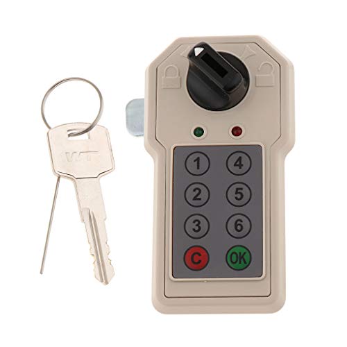 Preisvergleich Produktbild P Prettyia Elektronisches Codeschloss Zahlenschloss Schrankschloss Schloss für Aktenschrank Schubladen Schrank