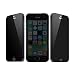 iPhone SE Screen Protector, Ulifestyles Mirror Tempered Glass Anti Spy Privacy Screen Protector for Apple iPhone SE 5SE 5S 5, 9H Hardness, High Definition Clear, Explosion-Proof, Black