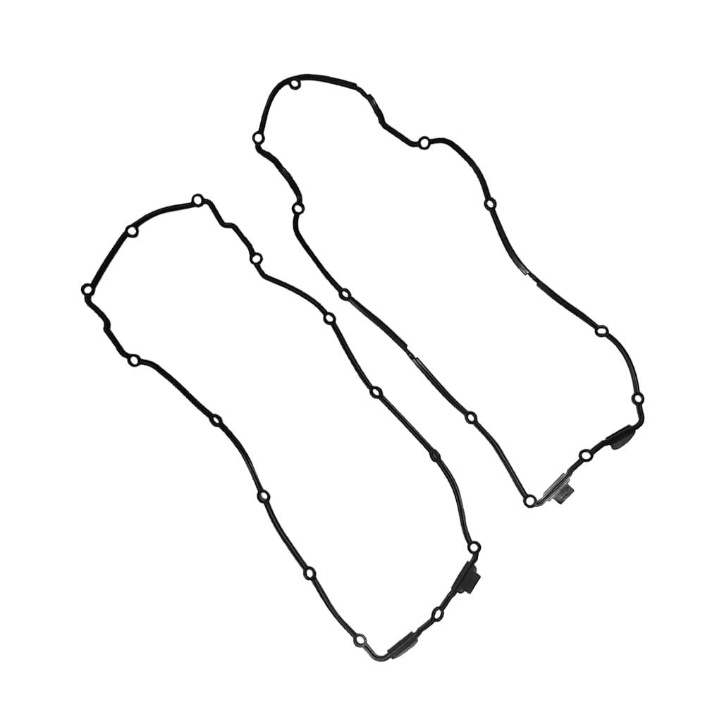 AW3420000 Engine Valve Cover Gasket Set Compatible with Maserati GranCabrio GranTurismo Quattroporte，Replace 211219, 211220, 223982