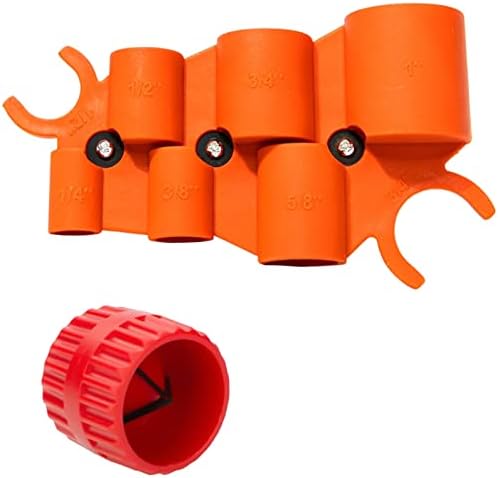 1/4'' - 1'' Depth Gauge and Pipe Deburring Tool Kit