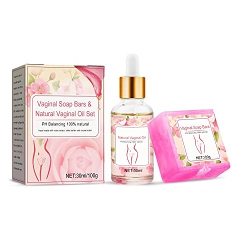 Hocossy Women Yoni Rose Essence Bath Yoni Oil Eliminates Odor Nourish And Clean Yoni Handmade Soap Bars Ph Balance Leaving Behind a Subtle Refreshing Scent Cover