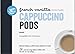 Amazon Brand - Happy Belly Cappuccino Coffee Pods Light Roast Compatible with 2.0 K-Cup Brewers, French Vanilla Flavored, 24 Count, 1.5 pound (Pack of 1)