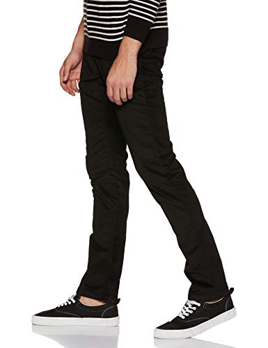 Image of blackberrys Men's Regular Fit Cotton Trousers