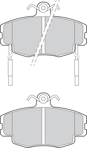 Plaquettes de frein Valeo 302954 Essential pour essieu avant