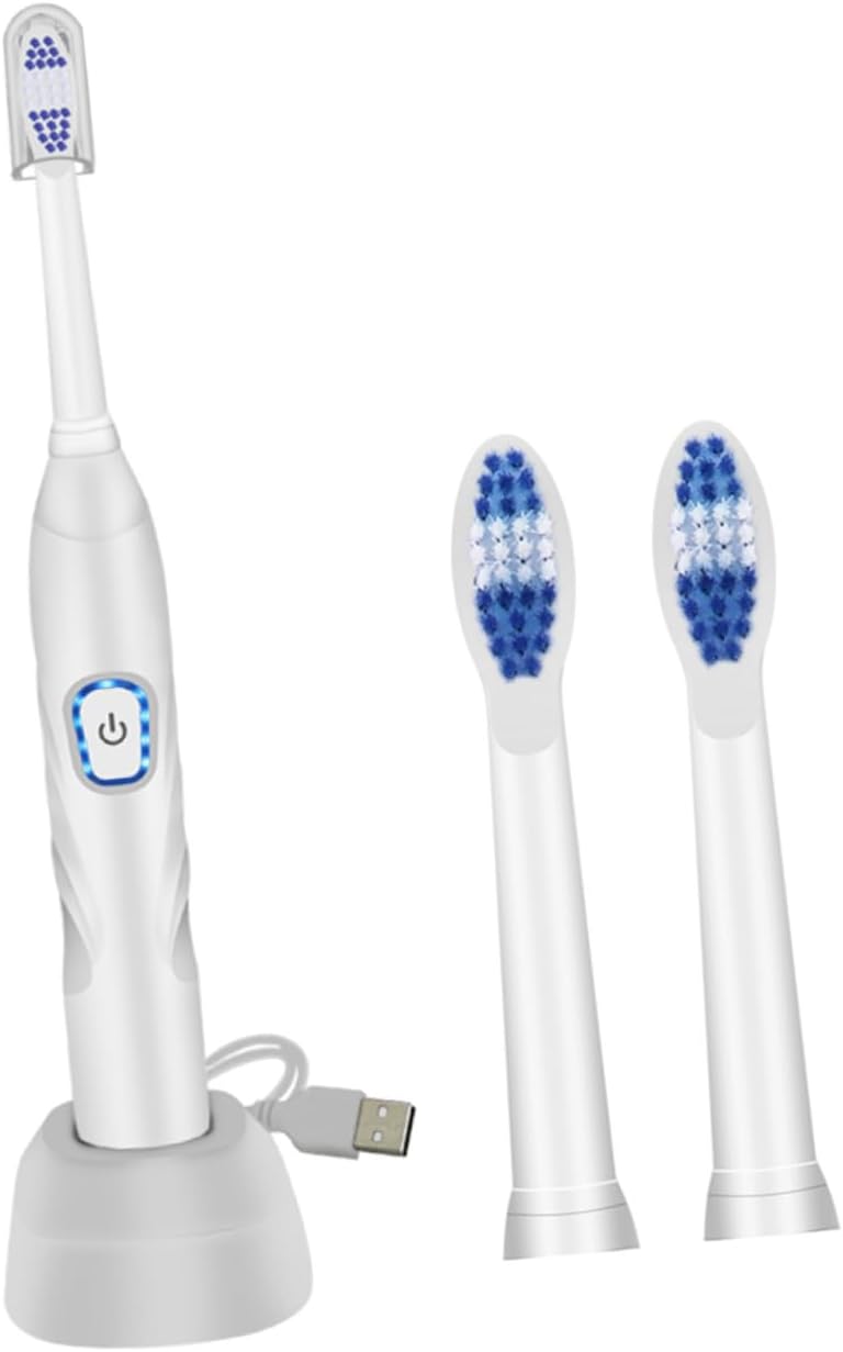 1set Boy Girl Electric Toothbrush USB Charging Timer Vibration Modes Bristle Design for Cleaning for Home
