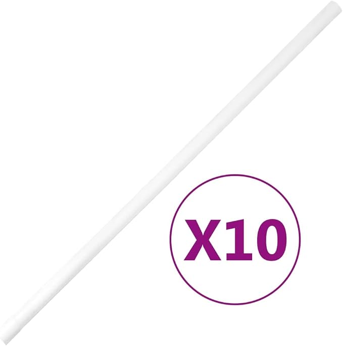 Canaleta para cables de PVC blanca de 0.79 pulg x 3.3 pies miniatura 2