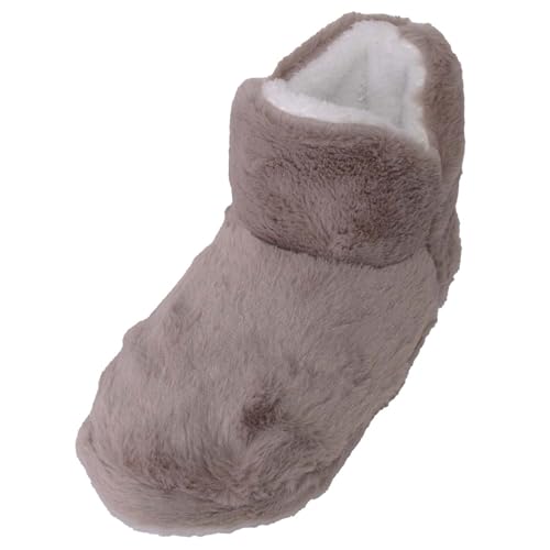 Chaussons d'hiver chauds femme pantoufles fausse fourrure Absolute Footwear