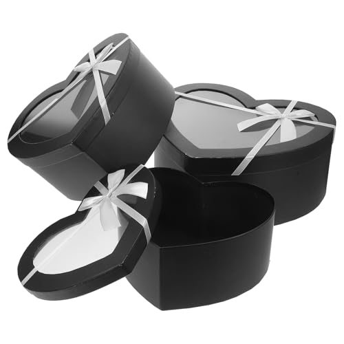 Boîte d'emballage de cœur Saint-Valentin et mariage pour bonbons
