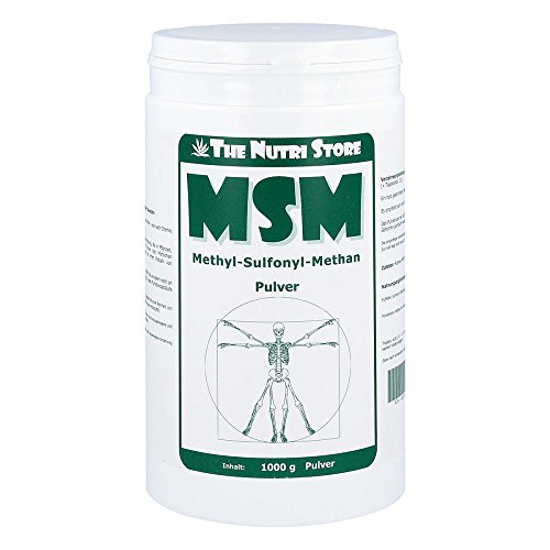 MSM 100% rein Methyl-Sulfonyl-Methan Pulver 1000 g vegan