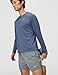 Nike Men's Miler Dri-Fit UV Long-Sleeve Running Top, Diffused Blue/Reflective Silver, Medium