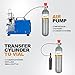 IORMAN 3L 4500psi Carbon Fiber Air Tank & Fill Station for PCP Paintball Scuba SCBA（Empty Bottle） (Red Gauge Tank Kits)