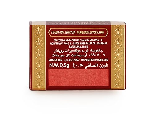 Image of Taj Mahal Saffron, 0.5g