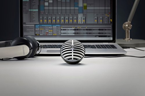 Shure Mv5 Digital Condenser Microphone With Usb And Lightning Cables - Black With Red Foam #TOP7