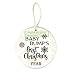 Baby Bump's First Christmas Ornament Pregnancy Expecting Mom Gift Original Handmade Design by Peppercorn Princess