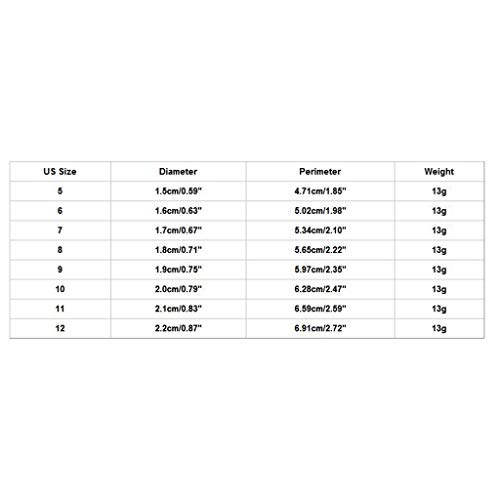 CAIfnv Anel giratório unissex de aço inoxidável fosco areia