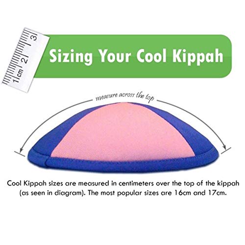Cool Kippah Yarmulkah Linen For Boys - Black Four Part Designed - 16 Centimeters #TOP2