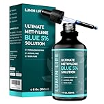 5% Methylene Blue Solution 100ml | USP Pharmaceutical Grade |120ml Glass Dropper | Formaldehyde Free | 2 Ingredients Only
