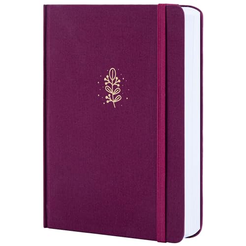 MGGAO Dotted Journal, cuaderno grueso de 160 g/m² sin sangrado, cuaderno de puntos A5, cuadernos de tapa dura para agendas personales