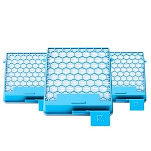 3x HEPA Filters Compatible with Miele Boost CX1 Vacuum Cleaner Active, PowerLine, Allergy, Parquet PowerLine, Alternative Filter for SF-HY 60 / SF-HA 60