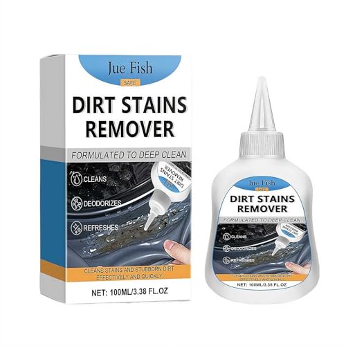 Gel removedor de manchas multiusos para baño y cocina, 100 ml, limpiador de manchas resistente para carga frontal, sellado de lavadora, lechada de baño, tiras de refrigerador, calafateo de fregadero