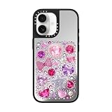 CASETiFY ミラー iPhone 17 ケース [鏡面(スマホカバー)/MagSafe対応/指紋防止] - Bijoux Decoration - シルバー (ブラックバンパー)
